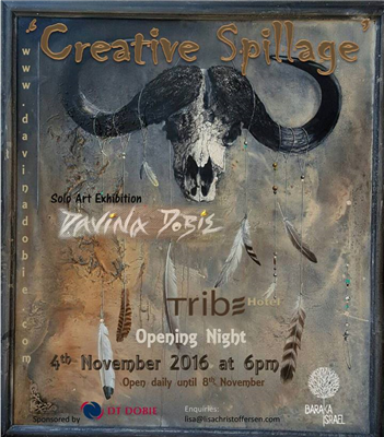 Creative Spillage Solo Art Exhibition - 4 November Tribe Hotel Nairobi